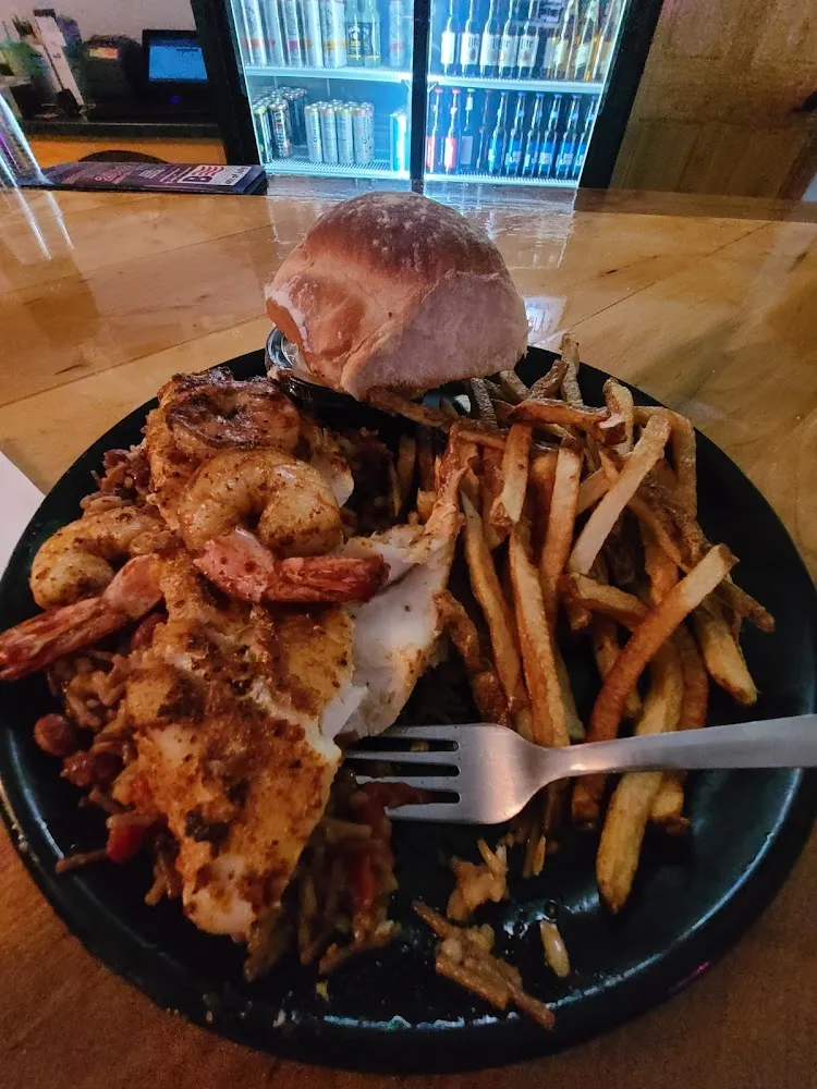 Cajun Grilled Haddock with Shrimp Cajun